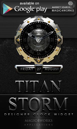 【免費個人化App】Poweramp skin Titan Storm-APP點子