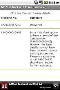 Lastest NZ Post Track and Trace (un) APK for Android
