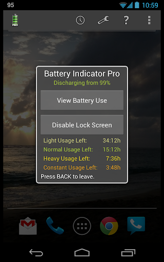 Battery Indicator Pro - Retro