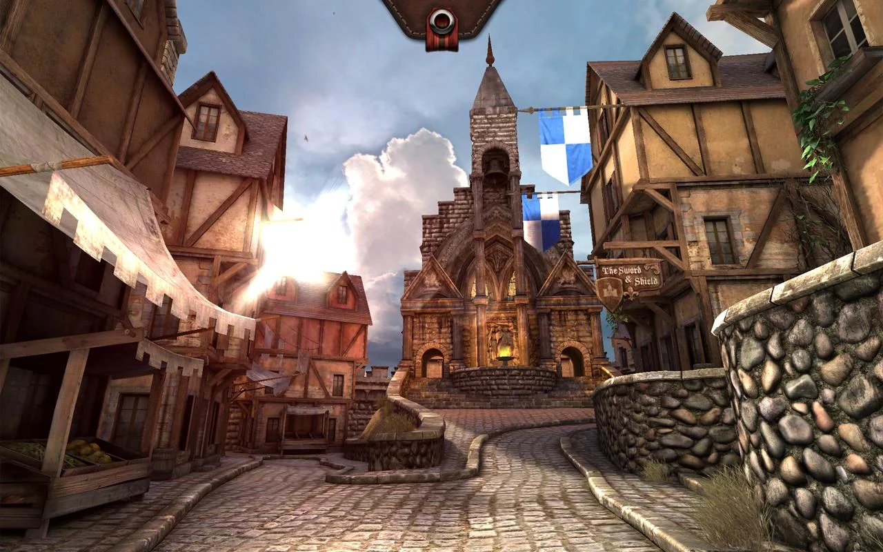 Приложение Epic Citadel на Андроид