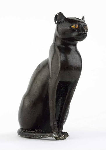 Bronze Statuette of a Cat