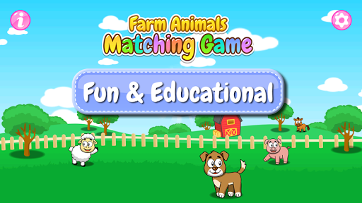 Farm Animals - Matching Game