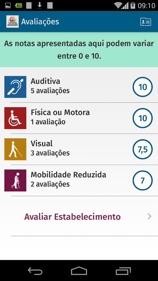    Turismo Acessível- screenshot  