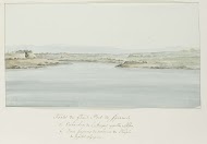 Uiterste punt van grote haven van Syracuse