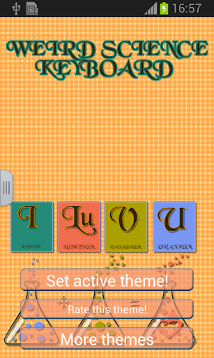 【免費個人化App】怪異的科學鍵盤-APP點子