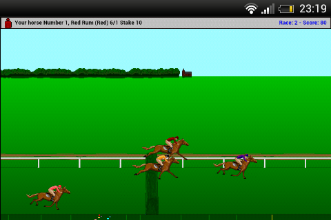 Steeplechase Horse Racing Screen 1