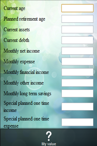 Retirement value simulator new