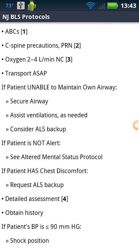 NJ BLS Protocols Screen 3