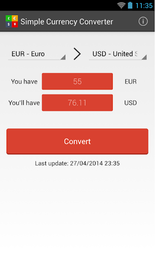 Simple Currency Converter