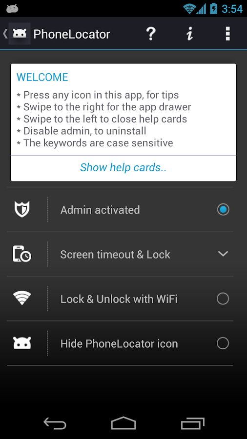 PhoneLocator Pro - screenshot