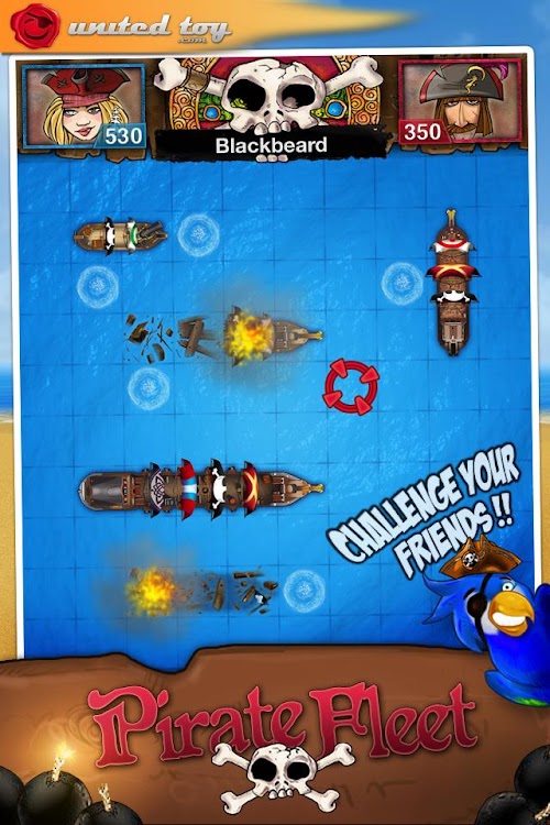 Android application Battle by Ships+  PirateFleet+ screenshort
