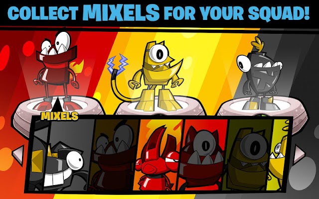 Llamando a todos los Mixels - pantalla