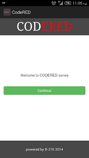 CODERED - Survey