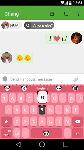 【免費個人化App】Panda GO Keyboard Emoji Theme-APP點子