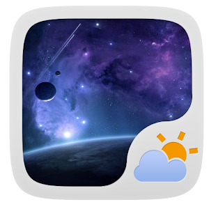 UNIVERSE THEME GO WEATHER EX logo