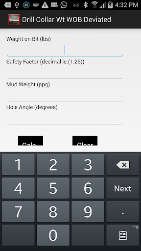 Drill Collar Wt Deviated Hole