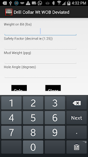 Free Download Drill Collar Wt  Deviated Hole APK for PC