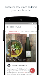 Delectable Wine - Scan & Rate - screenshot thumbnail