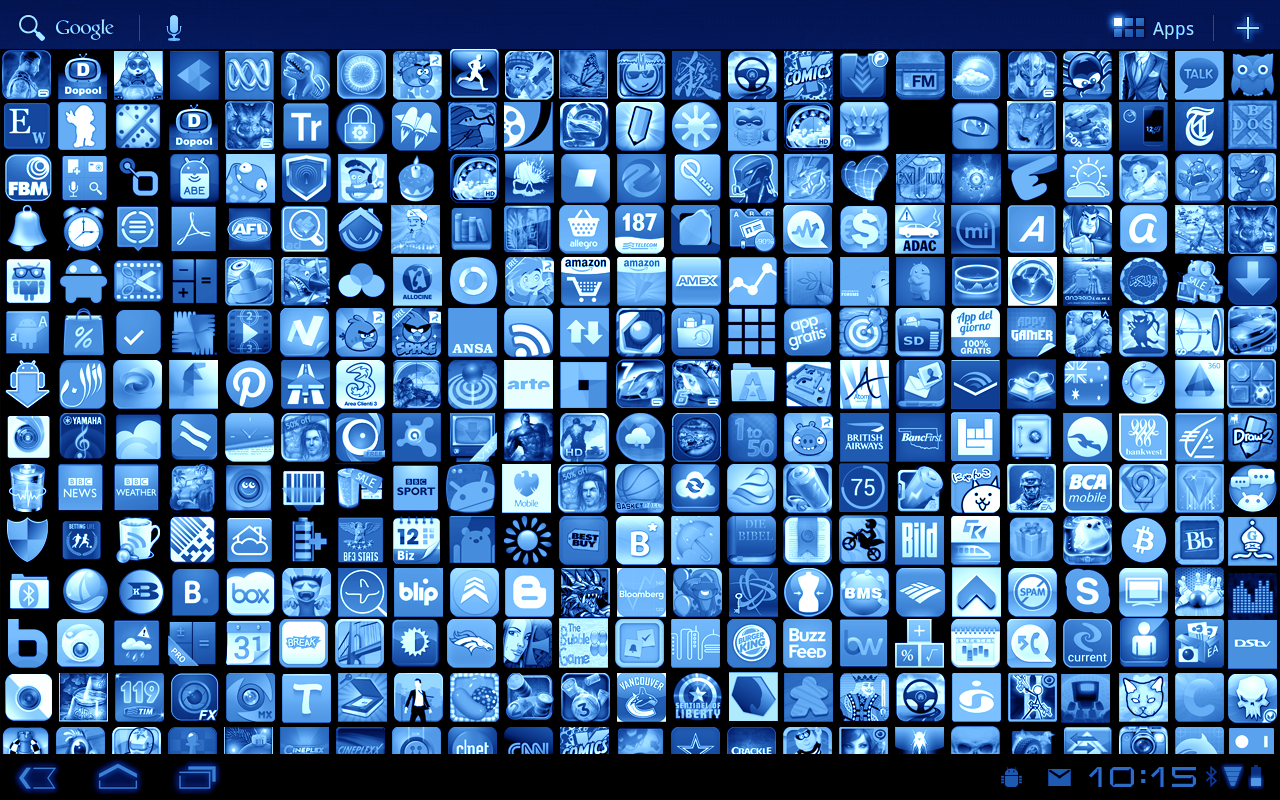 LIGHT BLUE icons go adw apex - Aplicaciones Android en Google Play