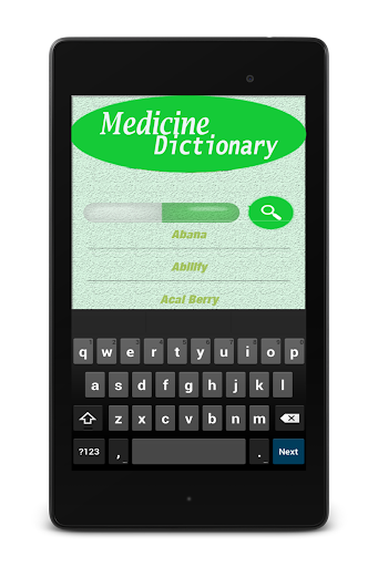 Medicine Dictionary