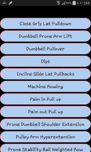 【免費健康App】Lats workout-APP點子