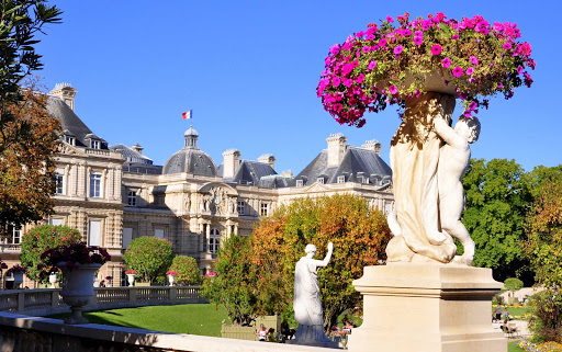 Luxembourg Gardens in Paris.
