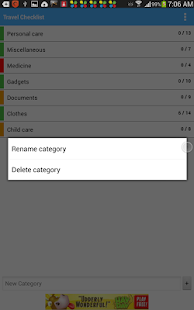 Travel Checklist Screenshots 4