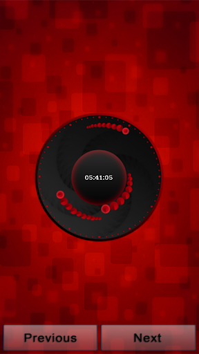 Spiral Clock Live Wallpaper