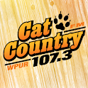 Cat Country 107.3 logo