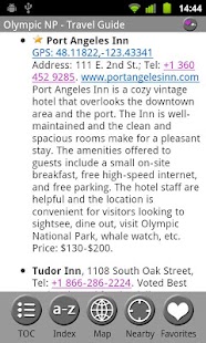 Olympic NP - Guide & Map Screenshots 4