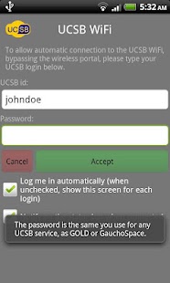 Free UCSB WiFi Roaming (free) APK for Android