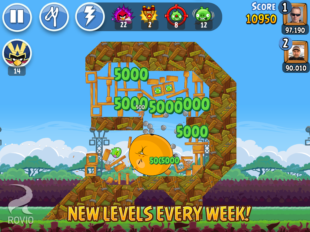 Angry Birds Friends - screenshot