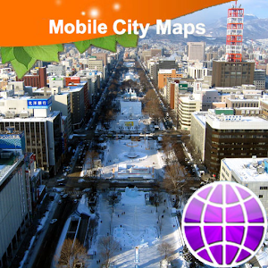 Sapporo Street Map logo