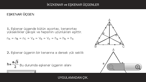 【免費教育App】İkizkenar ve Eşkenar Üçgenler-APP點子