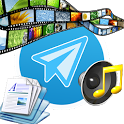 Telegram Gallery File Explorer icon