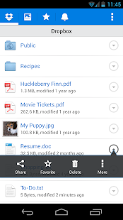 Dropbox - screenshot thumbnail