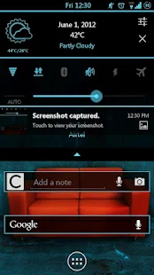 Arctic Blue CM11 AOKP Theme - screenshot thumbnail