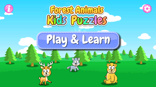 Forest Animals - Kids Puzzles