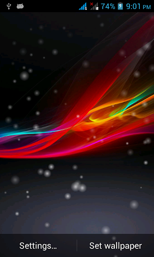 Xperia Live Wallpaper