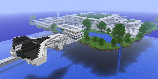 Epic Minecraft Floating Island