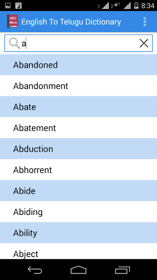 English To Telugu Dictionary Android Apps on Google Play