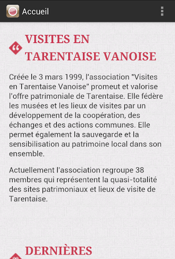 Visites Tarentaise Vanoise