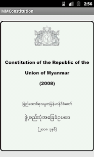 Myanmar Constitution 2008