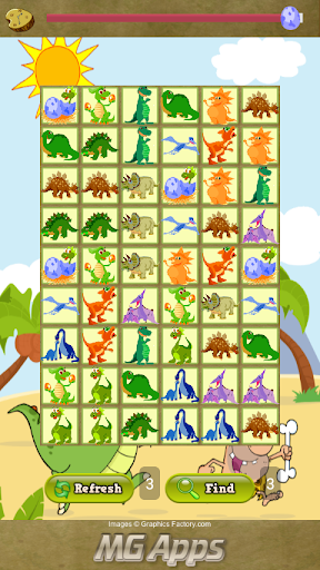 【免費解謎App】Dinosaurs Hunter Match-APP點子