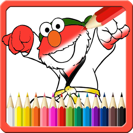 Coloring Book Sesame For Kids LOGO-APP點子