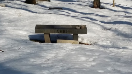 Favre Memorial Bench