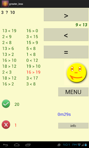 【免費教育App】Greater Than or Less Than ?-APP點子