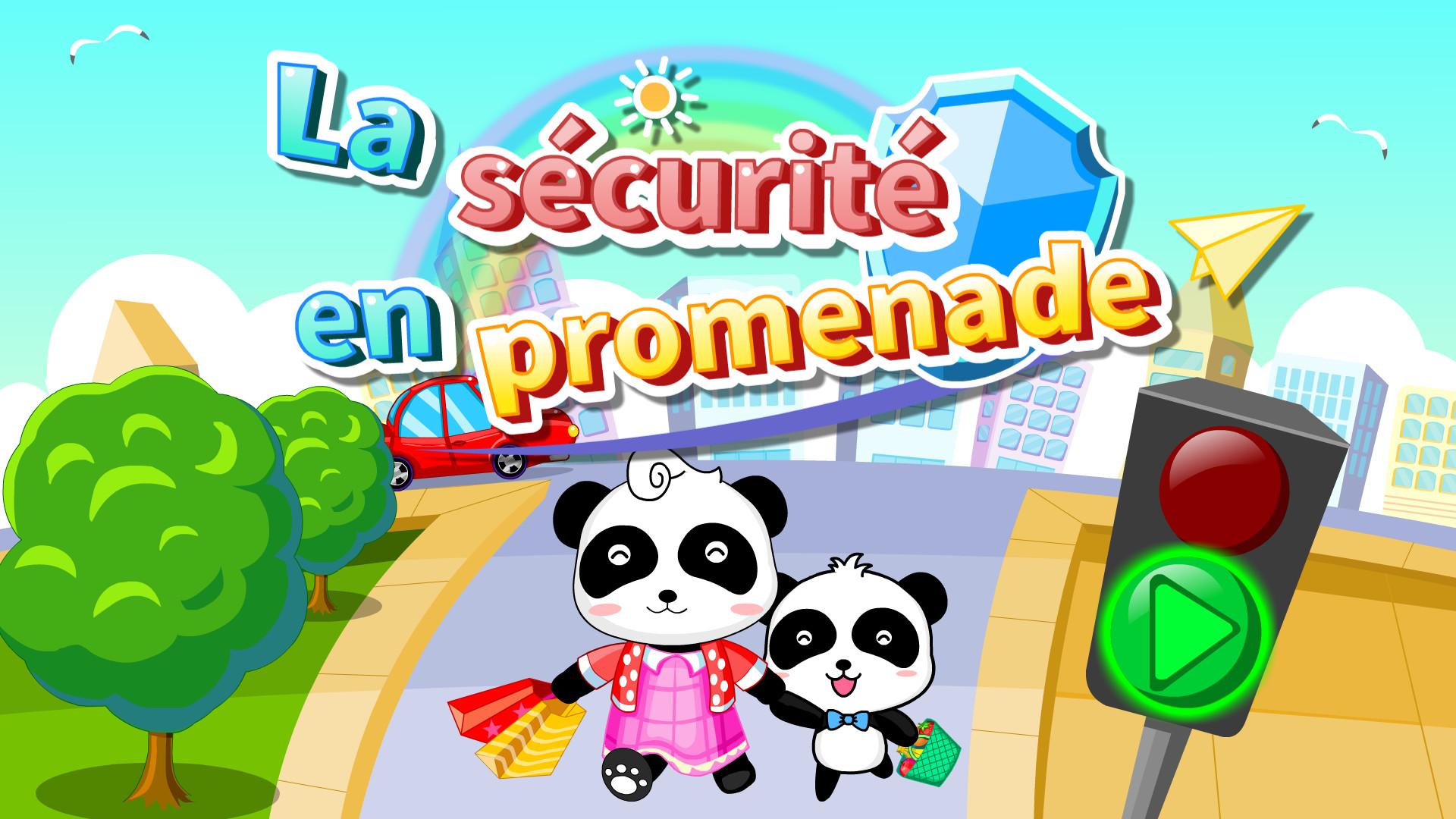 Android application Little Panda Travel Safety screenshort