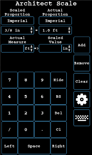 Architect Scale Calculator