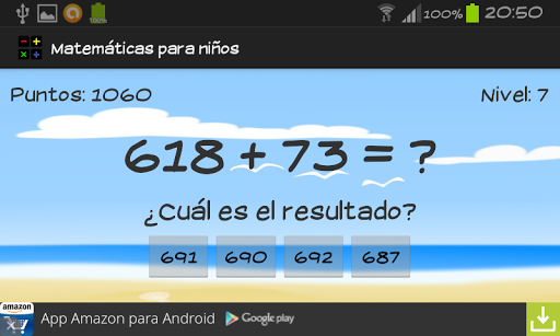 【免費教育App】Matemáticas para niños-APP點子